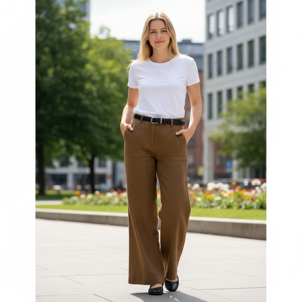 Orvis Baird Mcnutt Irish Linen Trouser Pants Women’s Size 12