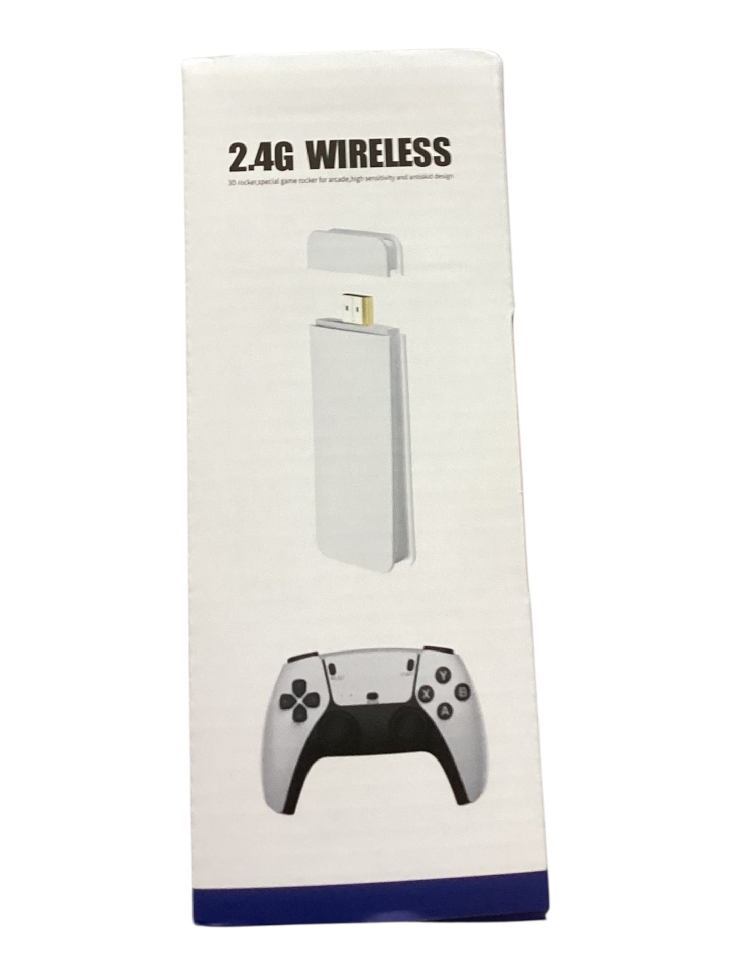 2.4G Wireless Pro Console Game Stick 4K – Retro Gaming Stick with Wireless Controllers & Classic Video Games