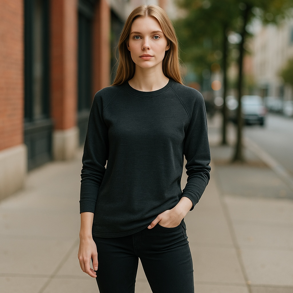 FIGS Salta Seamless Long-sleeve Under-scrub Shirt Navy Blue(S)