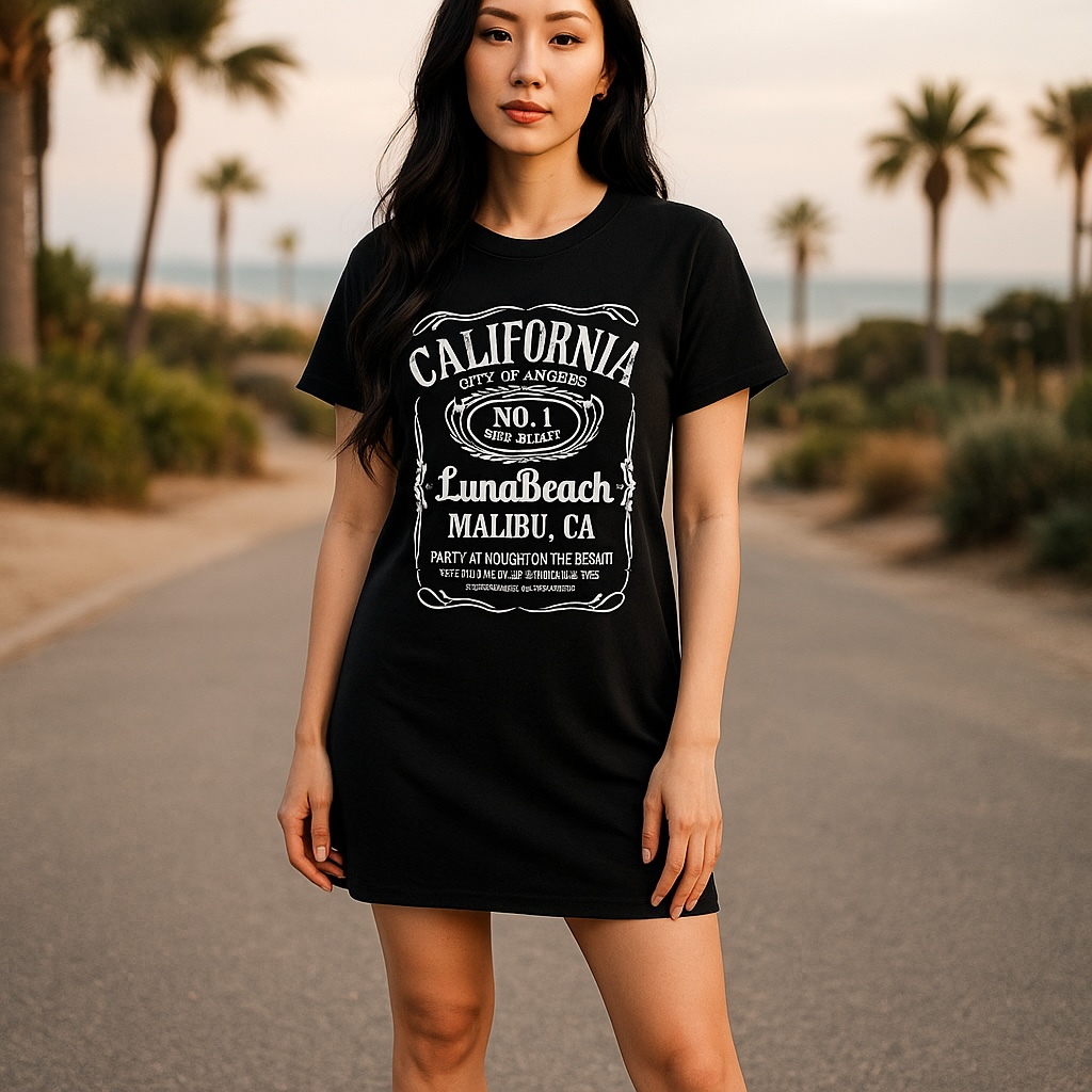 On Fire T Shirt Dress (XS/S)
