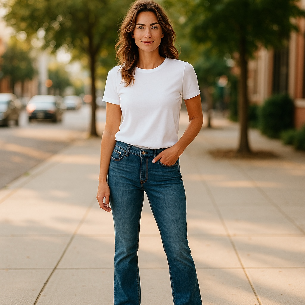 Lucky Brand Easy Rider Relaxed Fit Mid-Rise Bootcut Jeans