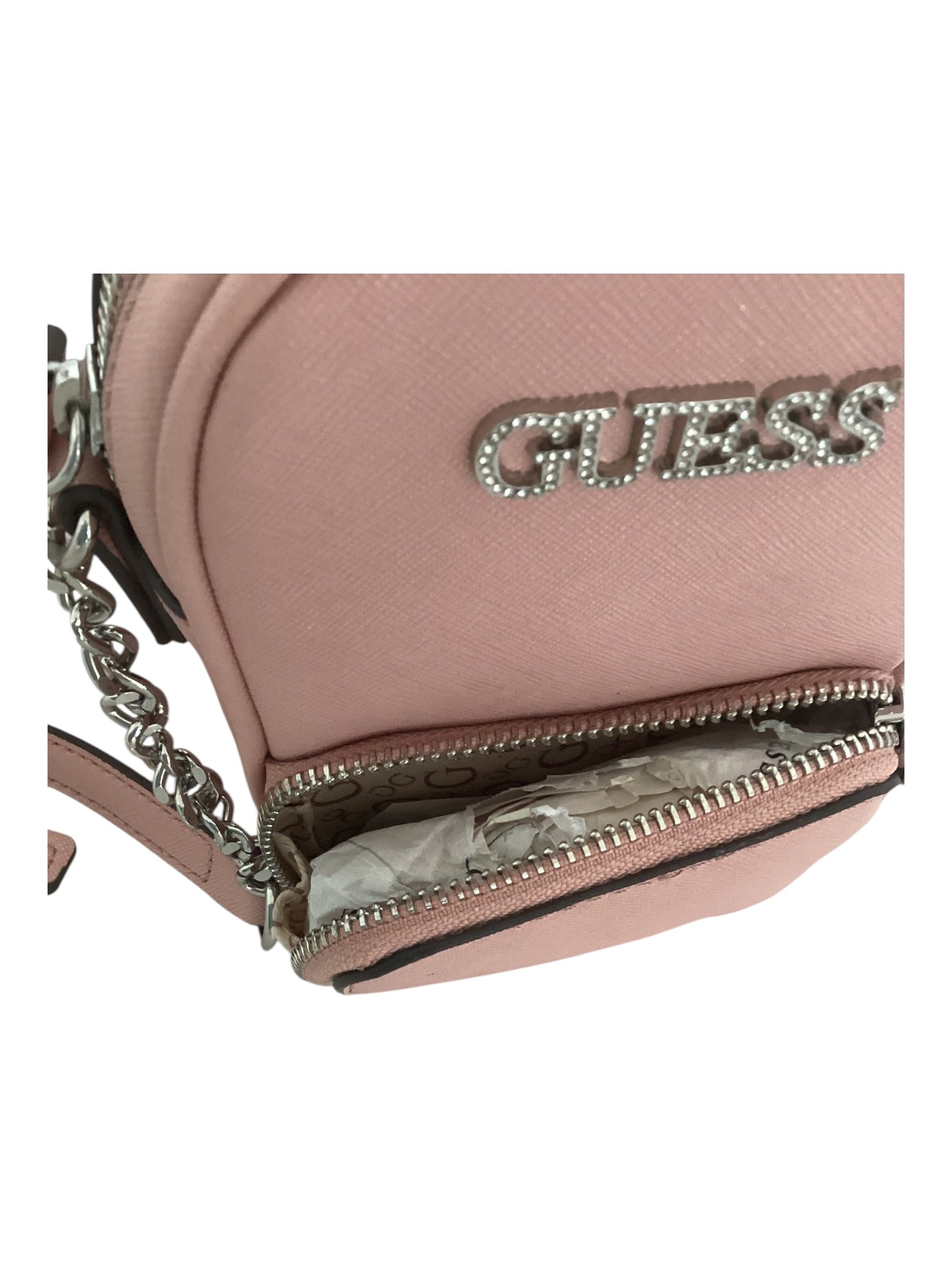 Pink Guess Crossbody Purse