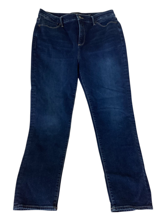 Lucky Brand Hayden Skinny Jeans Dark Blue Size 12/31 Ankle