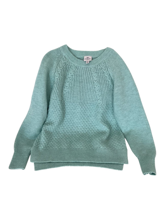 St. John’s Bay Aqua Tinsel Sweater Women’s Size Large