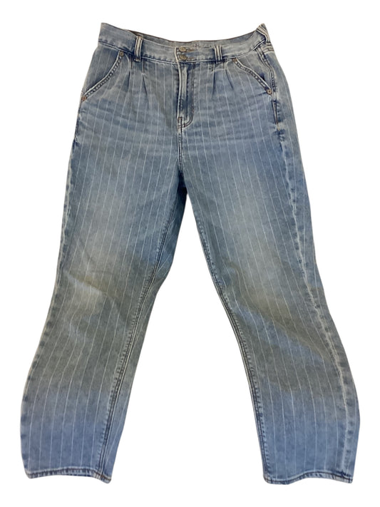 American Eagle Women’s Pinstripe Mom Jeans Size 4