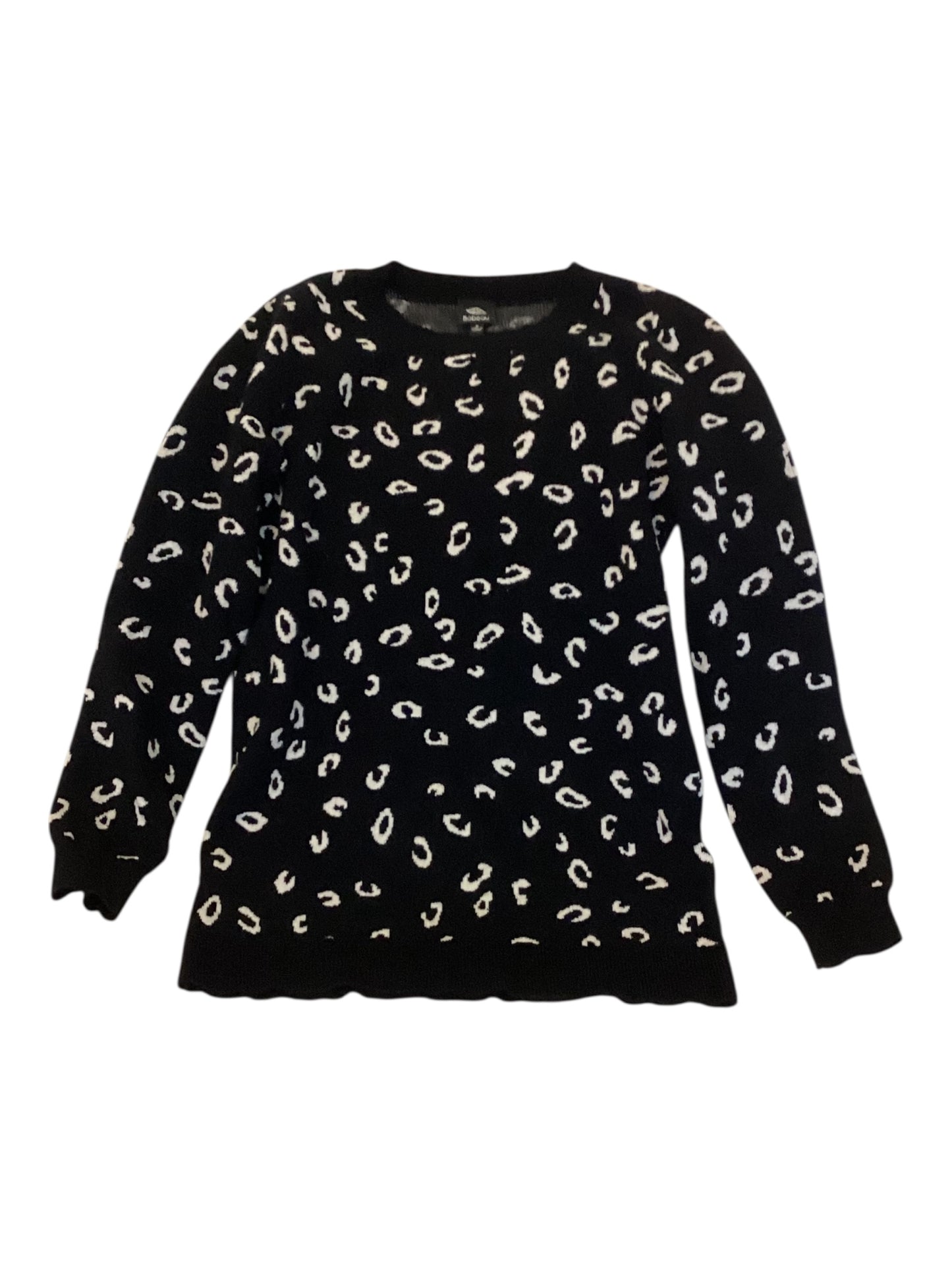 Bobeau Leopard Print Sweater