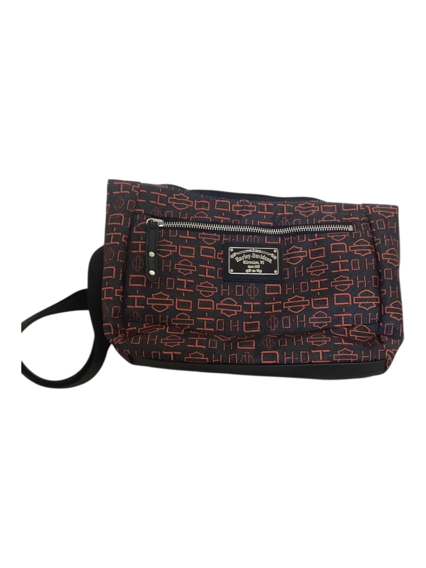 Harley Davidson Orange and Black Crossbody Medium.