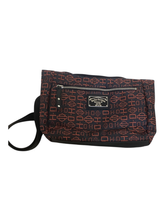 Harley Davidson Orange and Black Crossbody Medium.