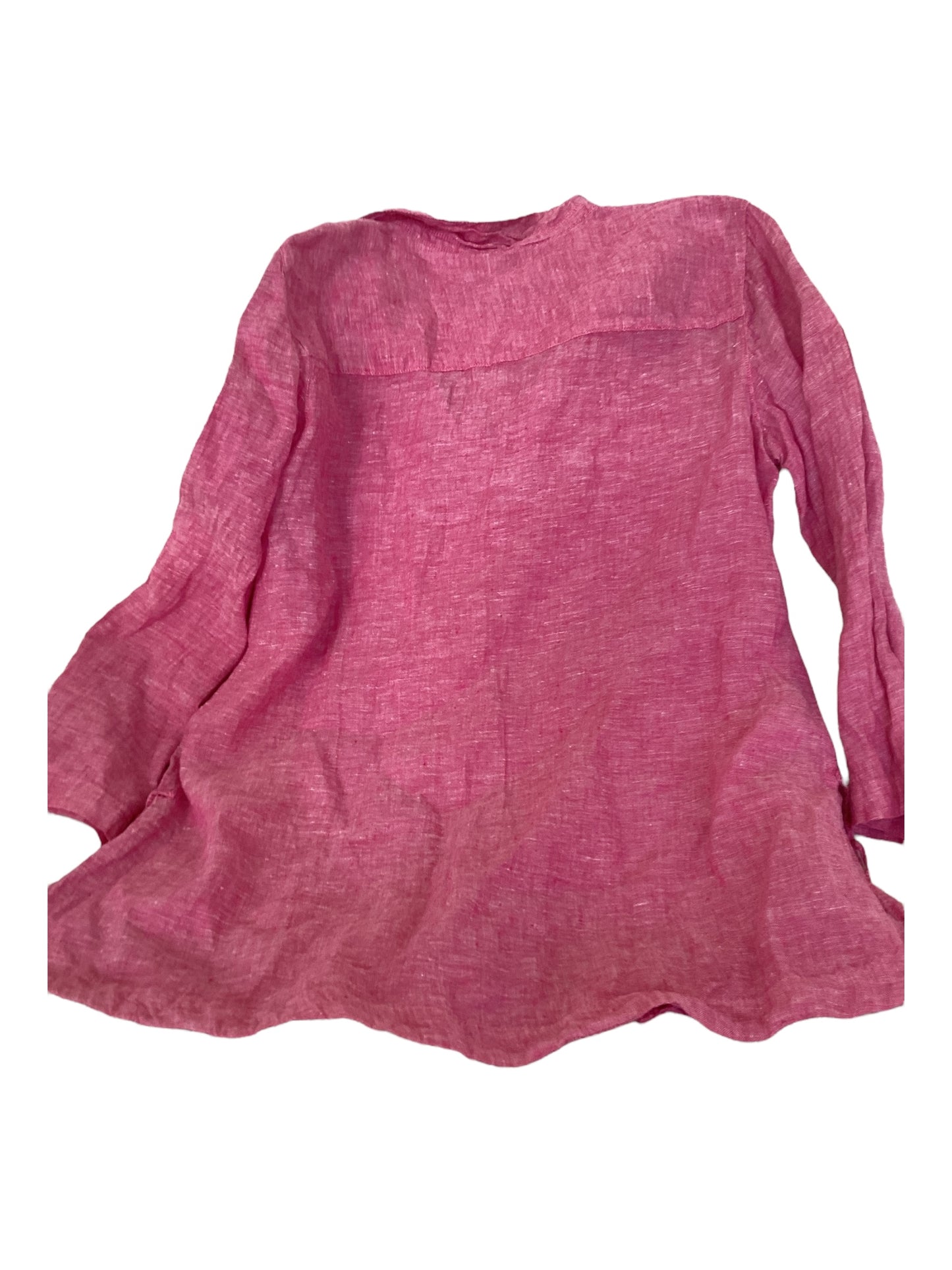 Isaac Mizrahim 100% Linen Blouse