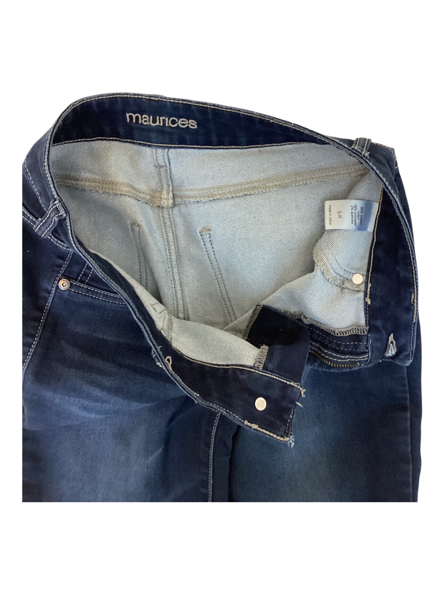 Girls Maurice’s Dark Blue Jeans Size S-Regular