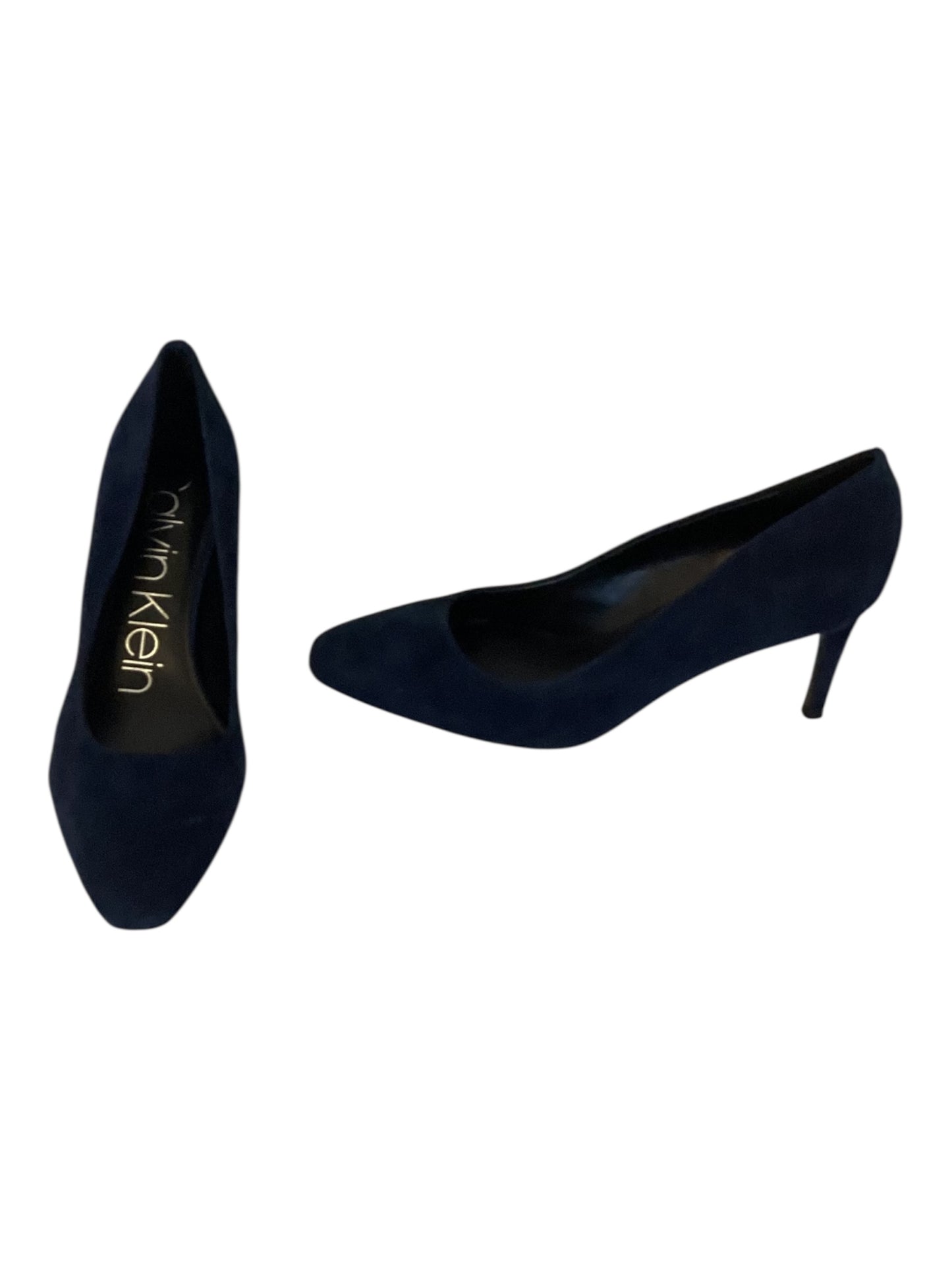 Calvin Klein Callia Pump Navy Blue (8)