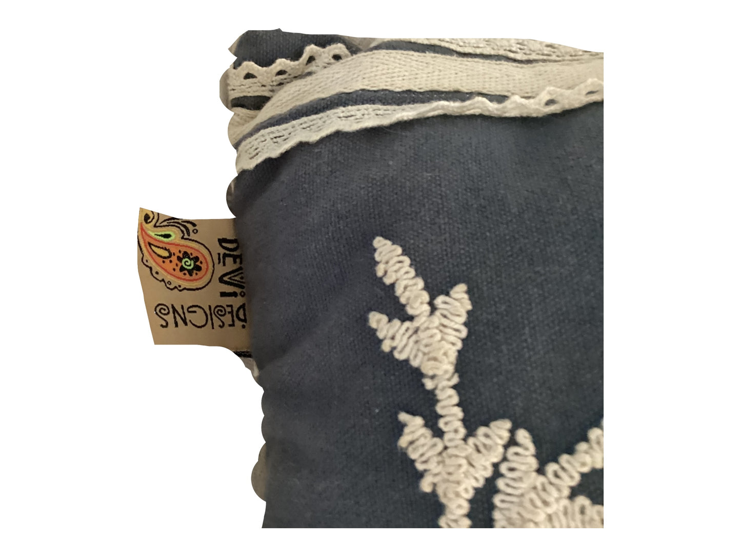 Thankful Embroidery Lumbar Pillow