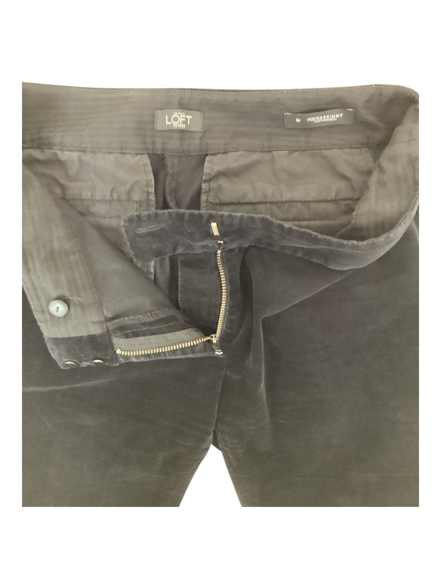 Anne Taylor Loft Petites Marisa Skinny Velvet Jeans Size 6P