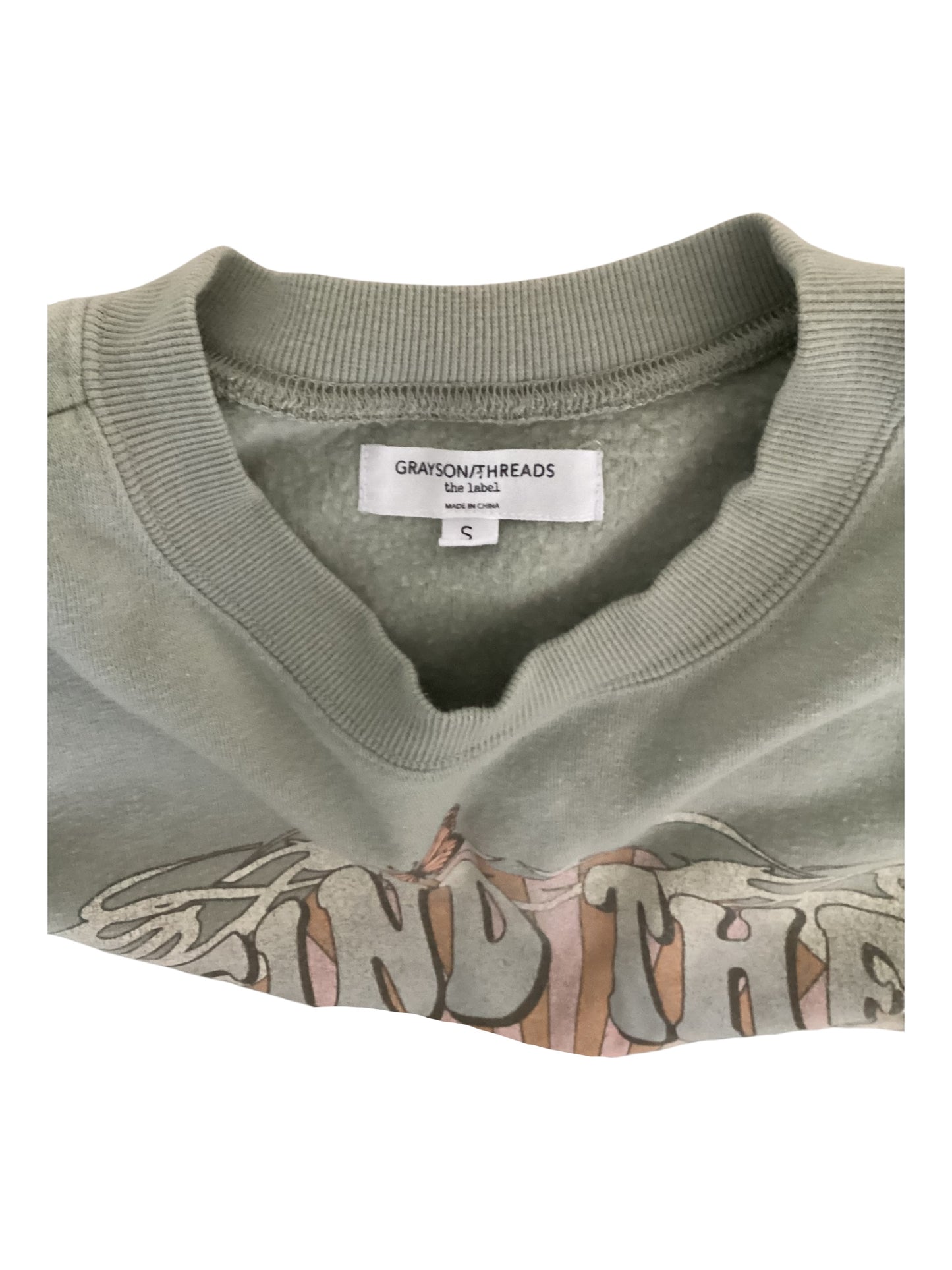 Grayson Threads The Label Find The Sunshine Graphic Sweater Size S