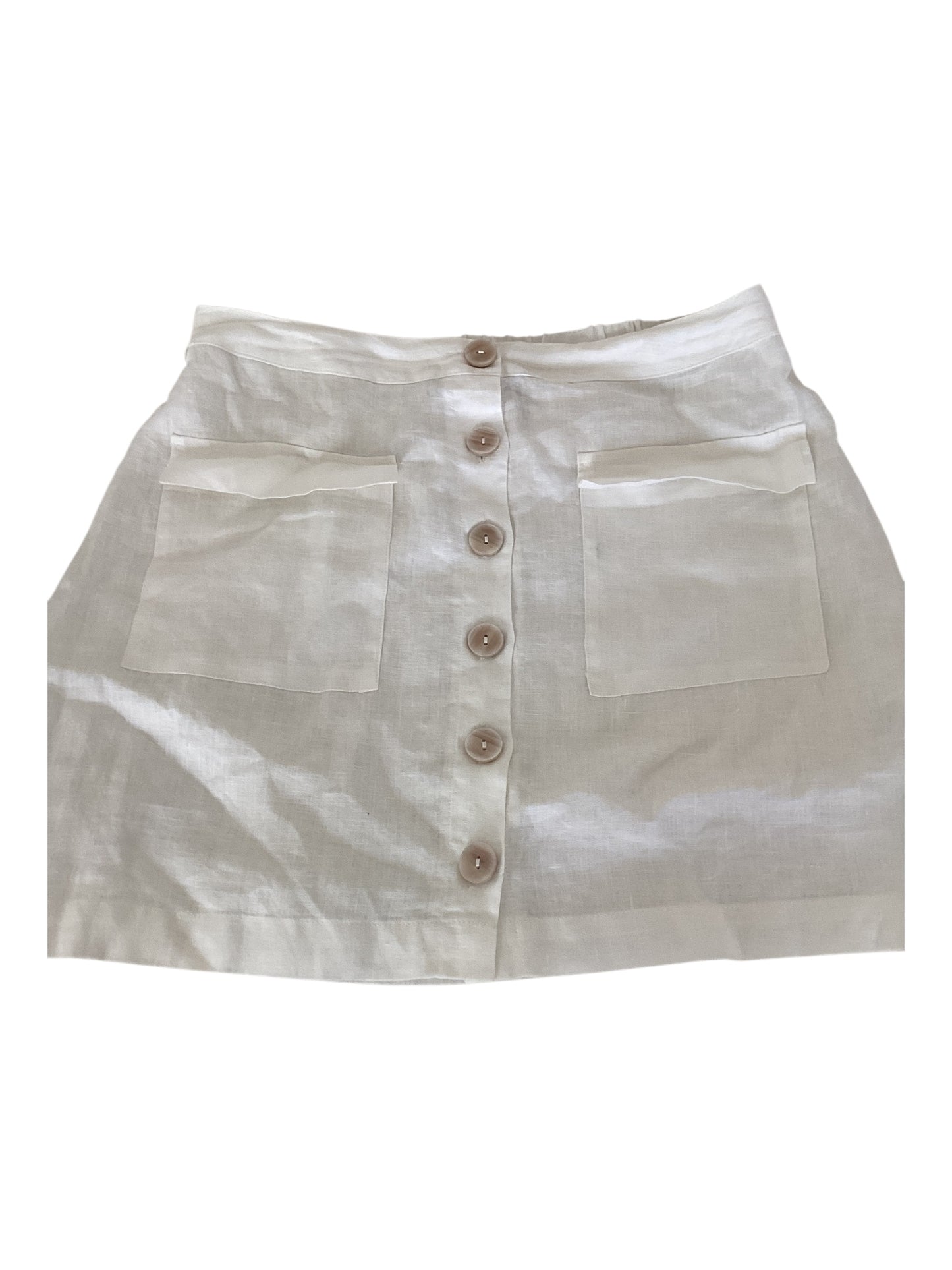 Sacks Fifth Avenue 100% Linen Skirt