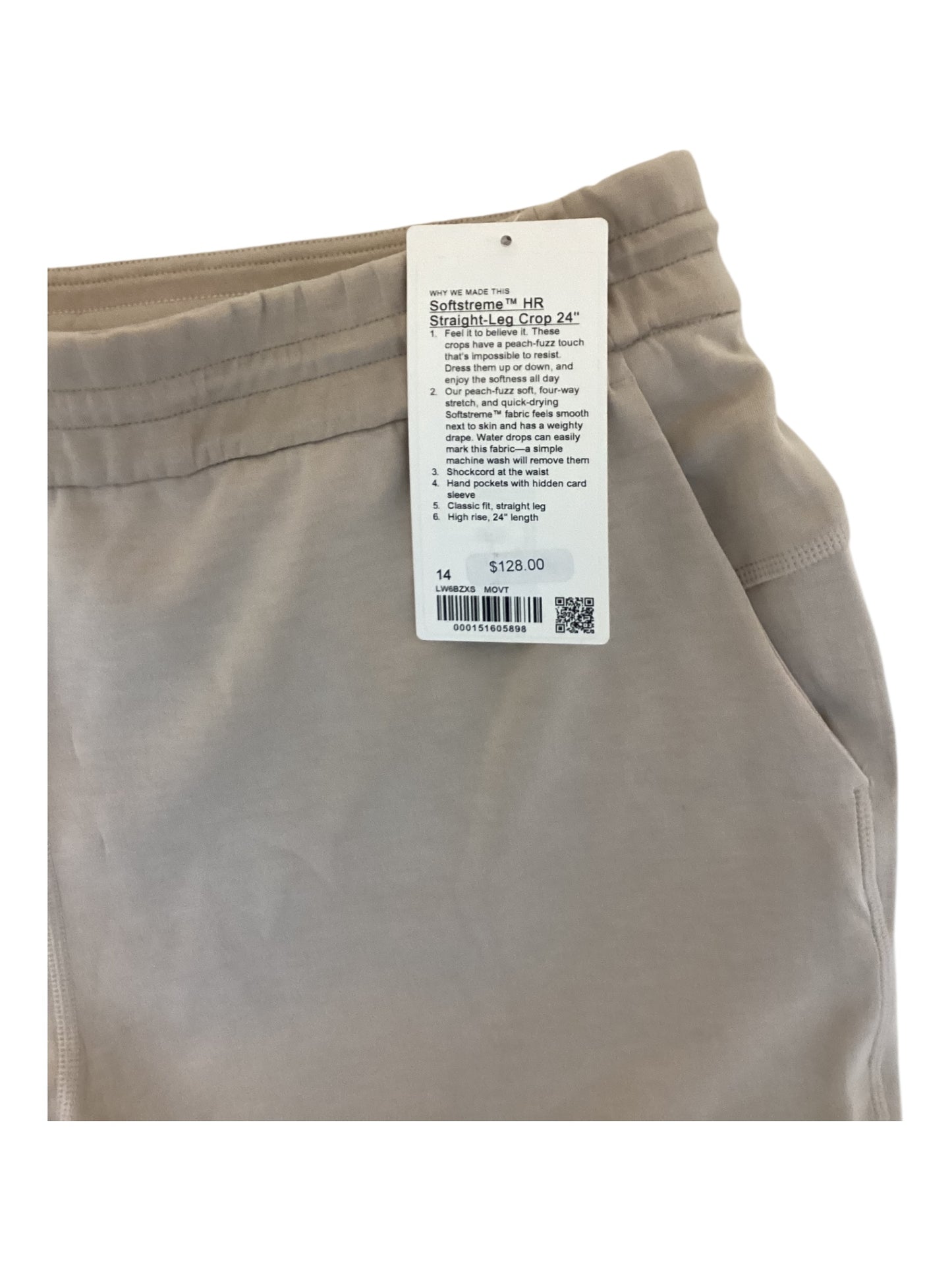 Lululemon Softstreme Straight-Leg Crop Pants