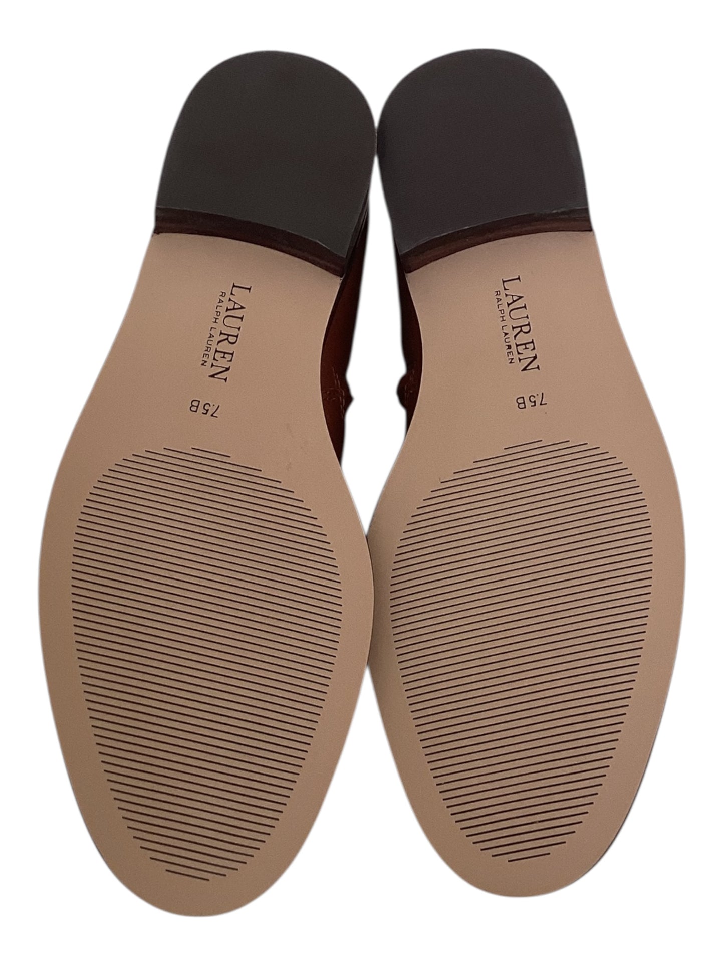 Lauren Ralph Lauren Briele Bootie Deep Saddle Tan Women’s Size 7.5