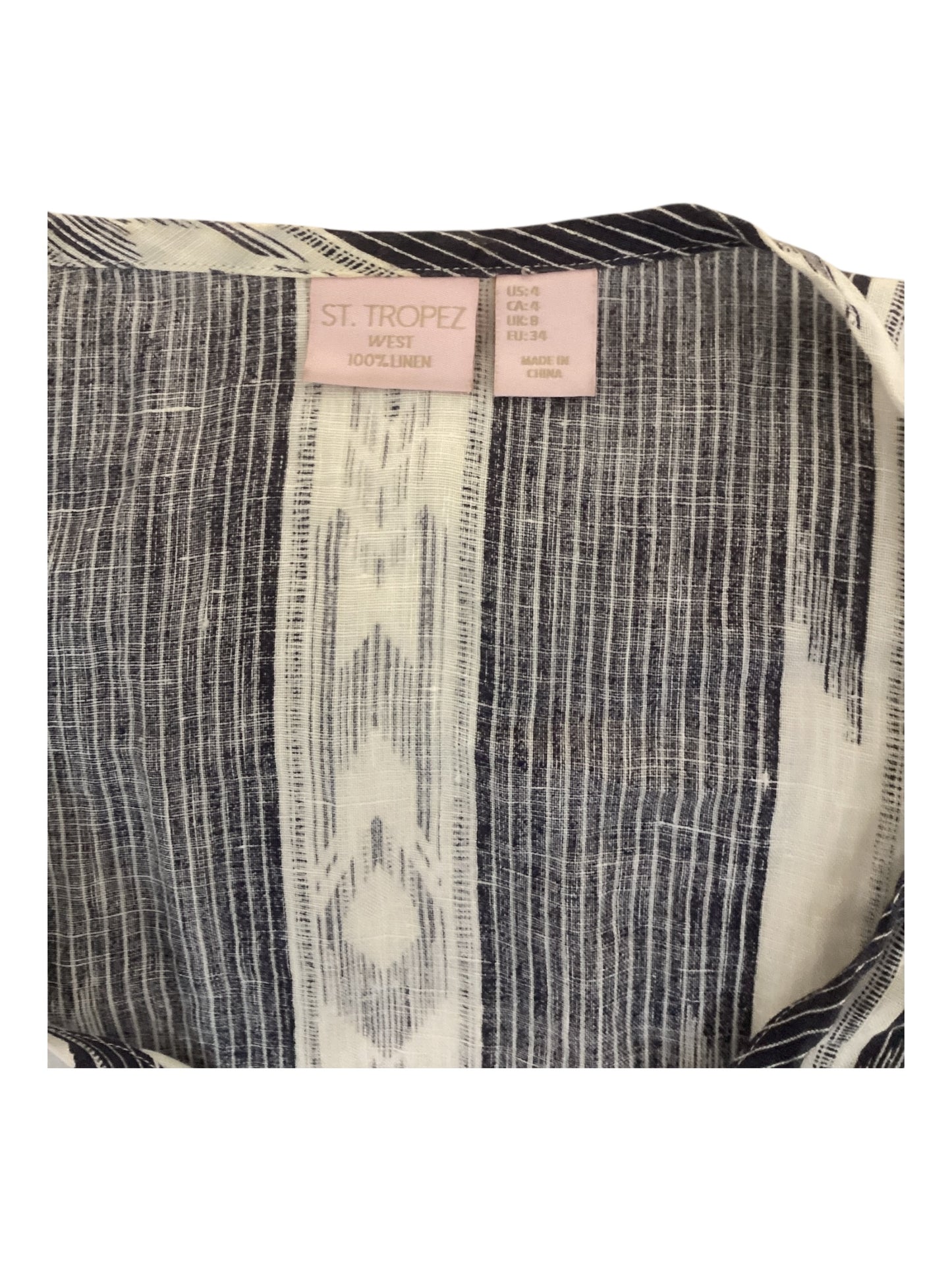 St Tropez Linen Swimsuit Coverup