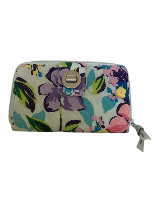 Vera Bradley Marian Floral Turn-lock Wallet