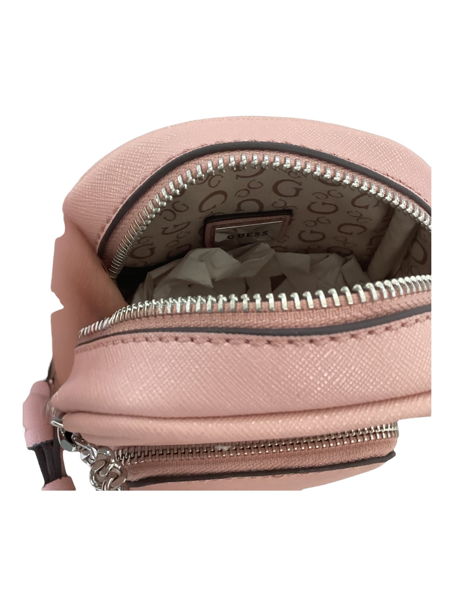 Pink Guess Crossbody Purse