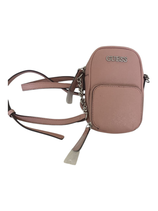 Pink Guess Crossbody Purse