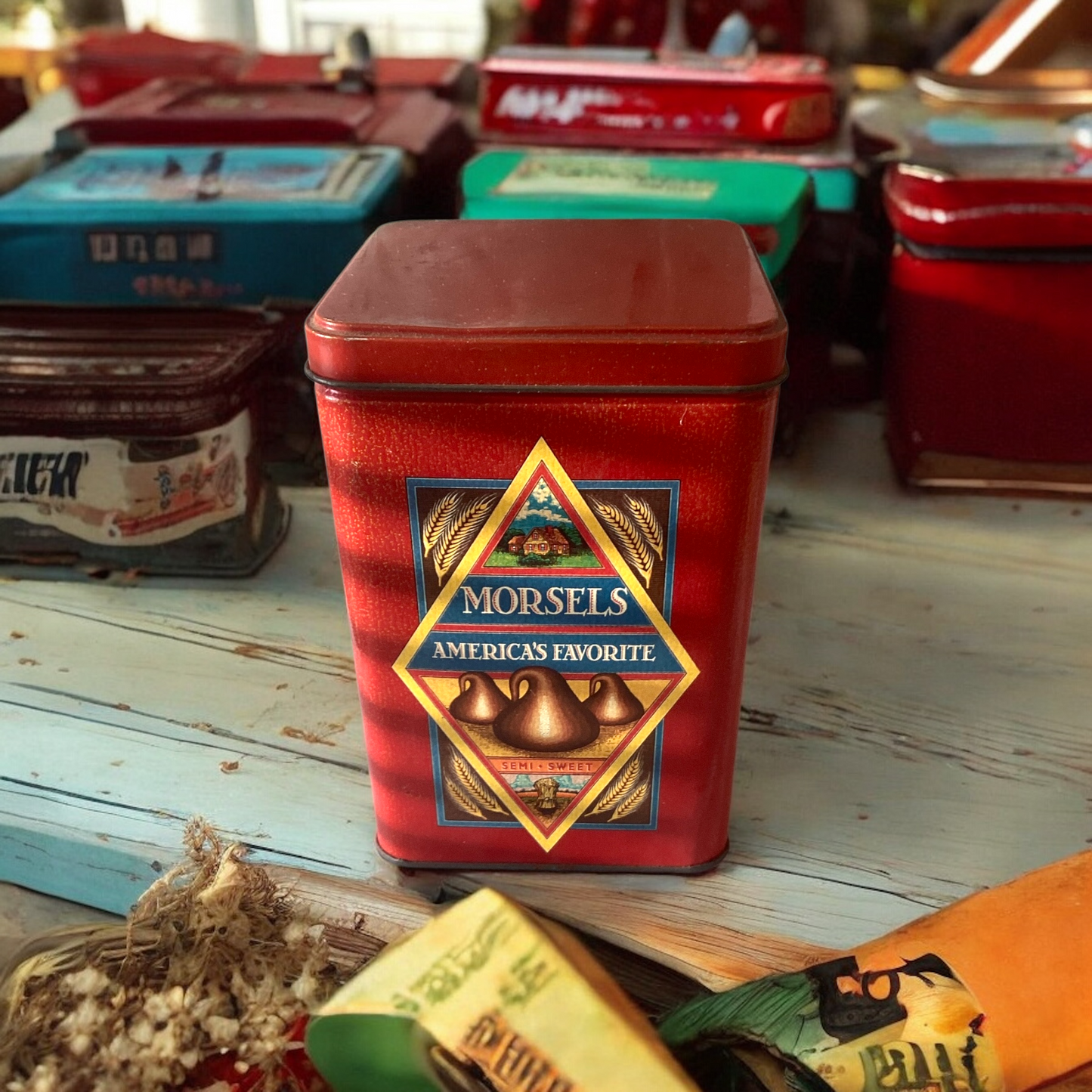 Vintage Nestle Toll House Tin