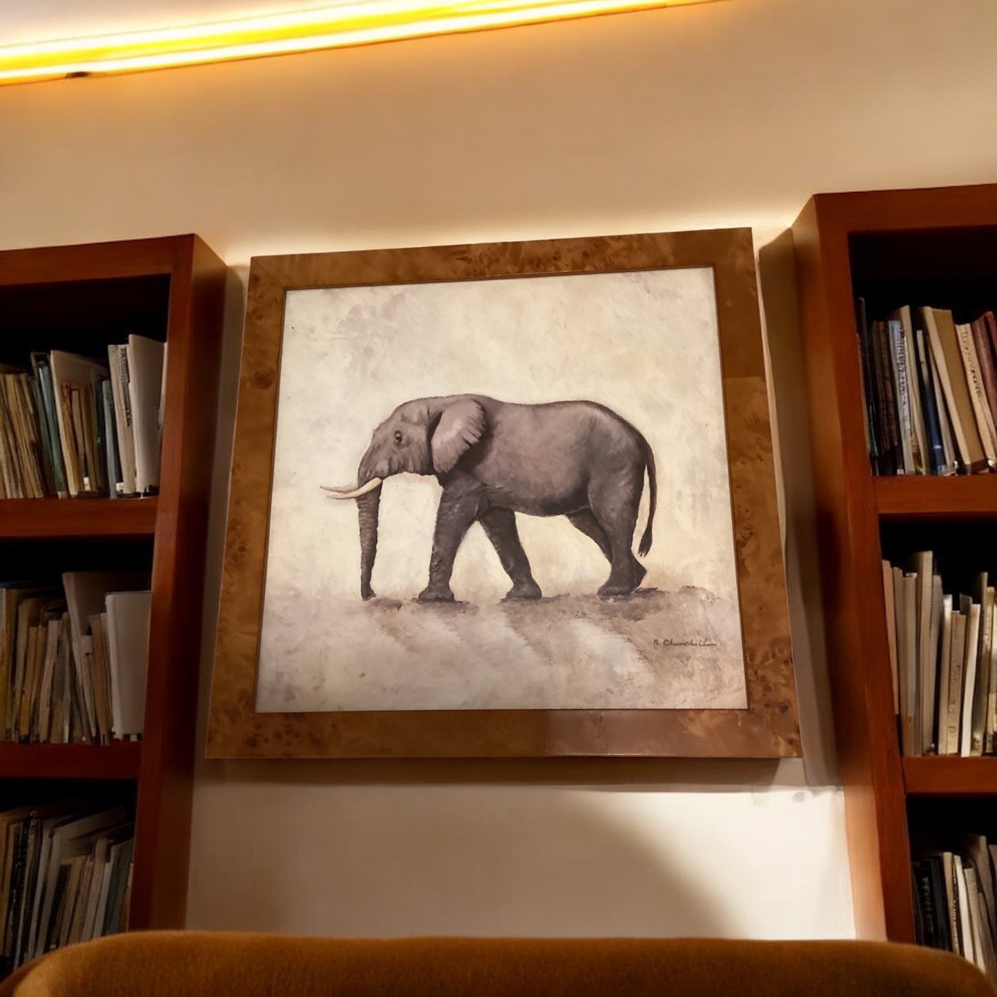 Antique Elephant Picture