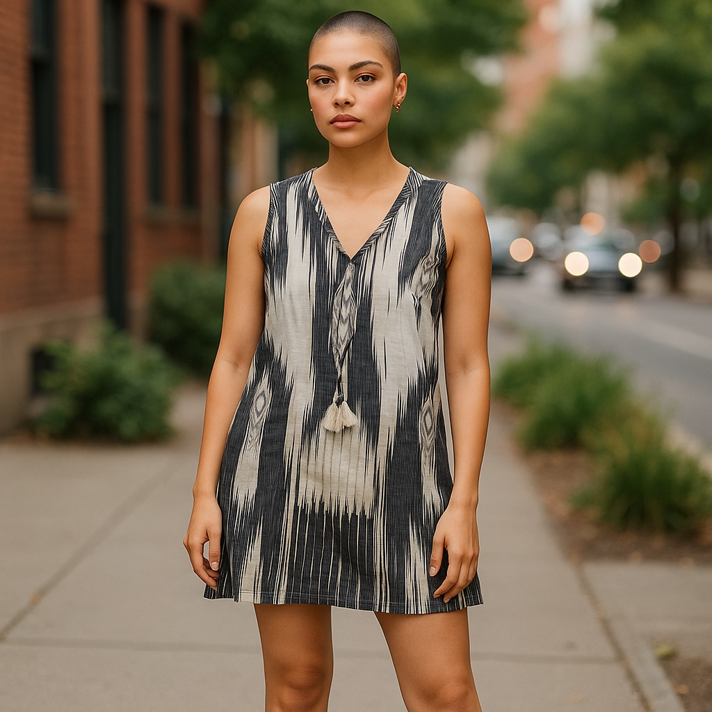 St Tropez Linen Swimsuit Coverup