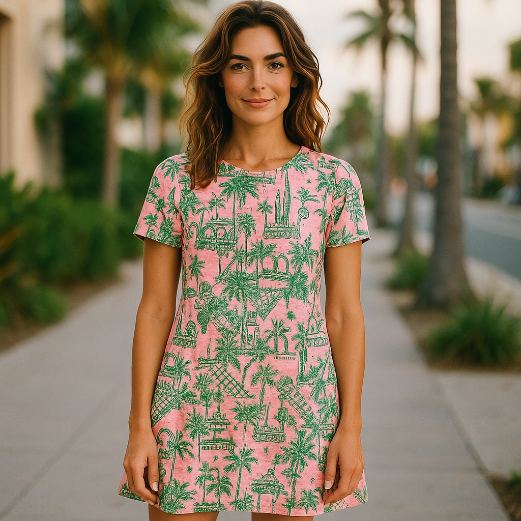 Lilly Pulitzer Cody Tee Shirt Dress