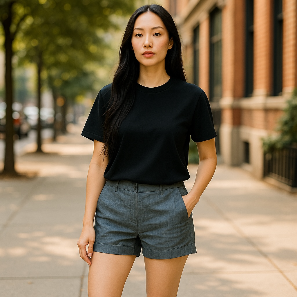 J. Crew Classic Chambray Shorts