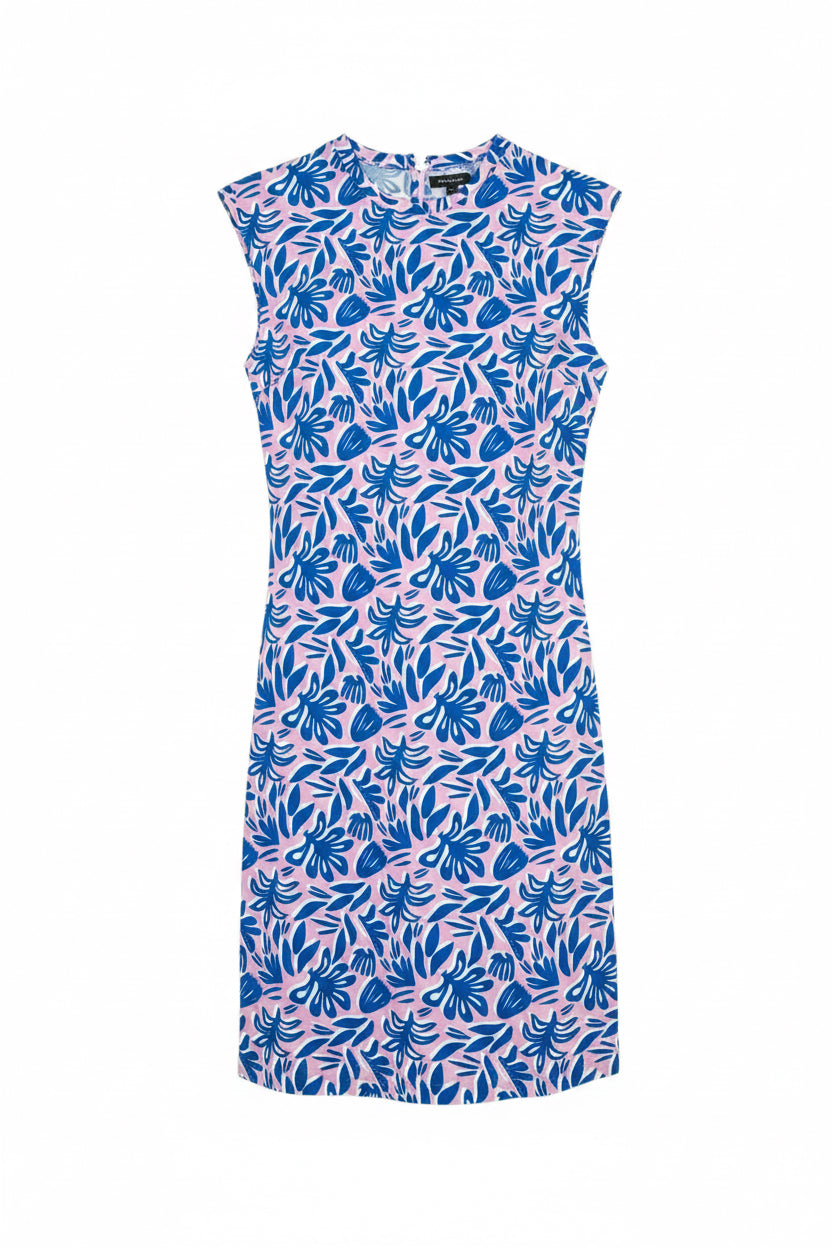 Michelle McDowell Everly Dress Women’s Blue & Pink Size Small