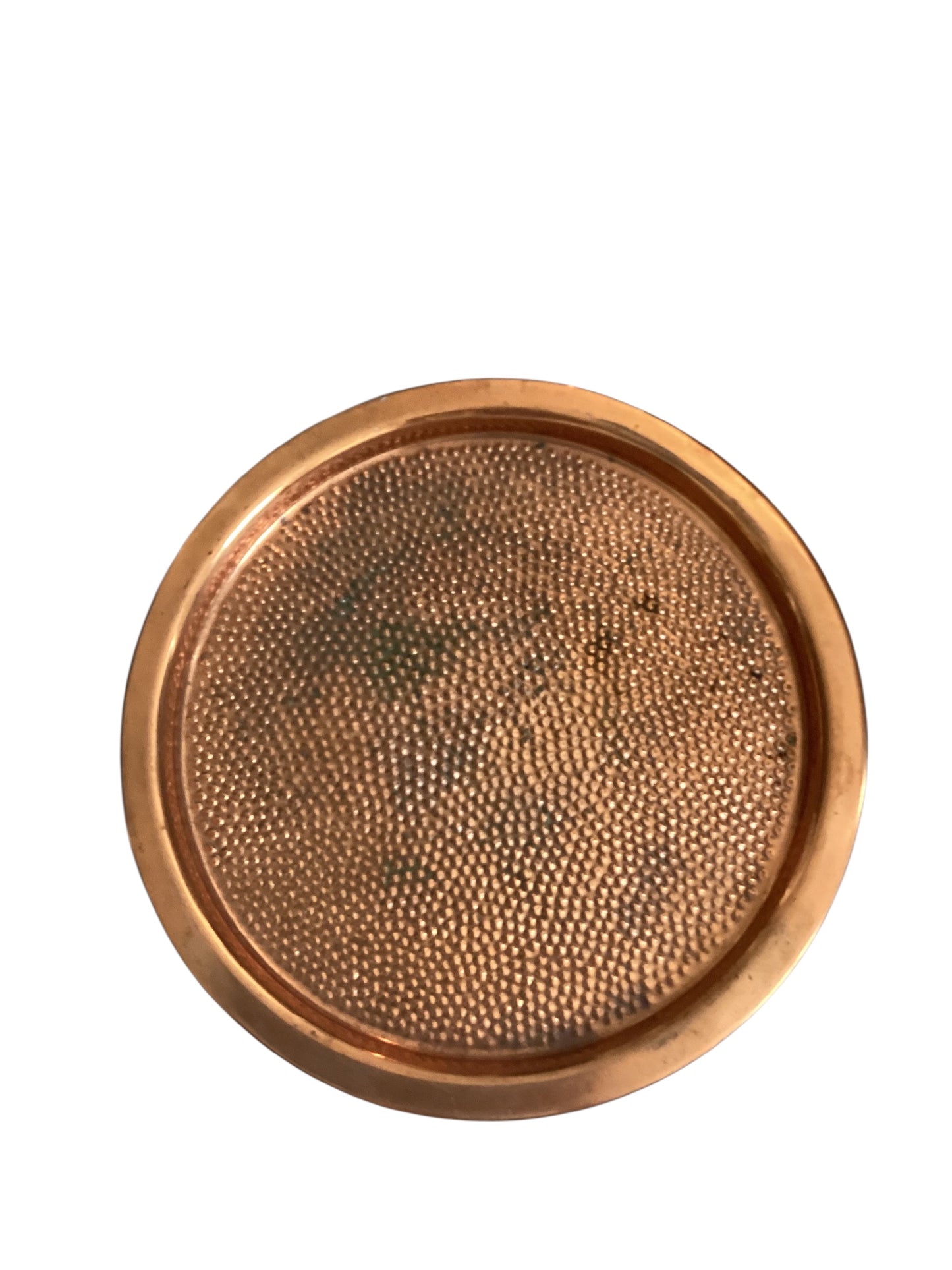 Vintage Hammered Copper Style Serving Tray