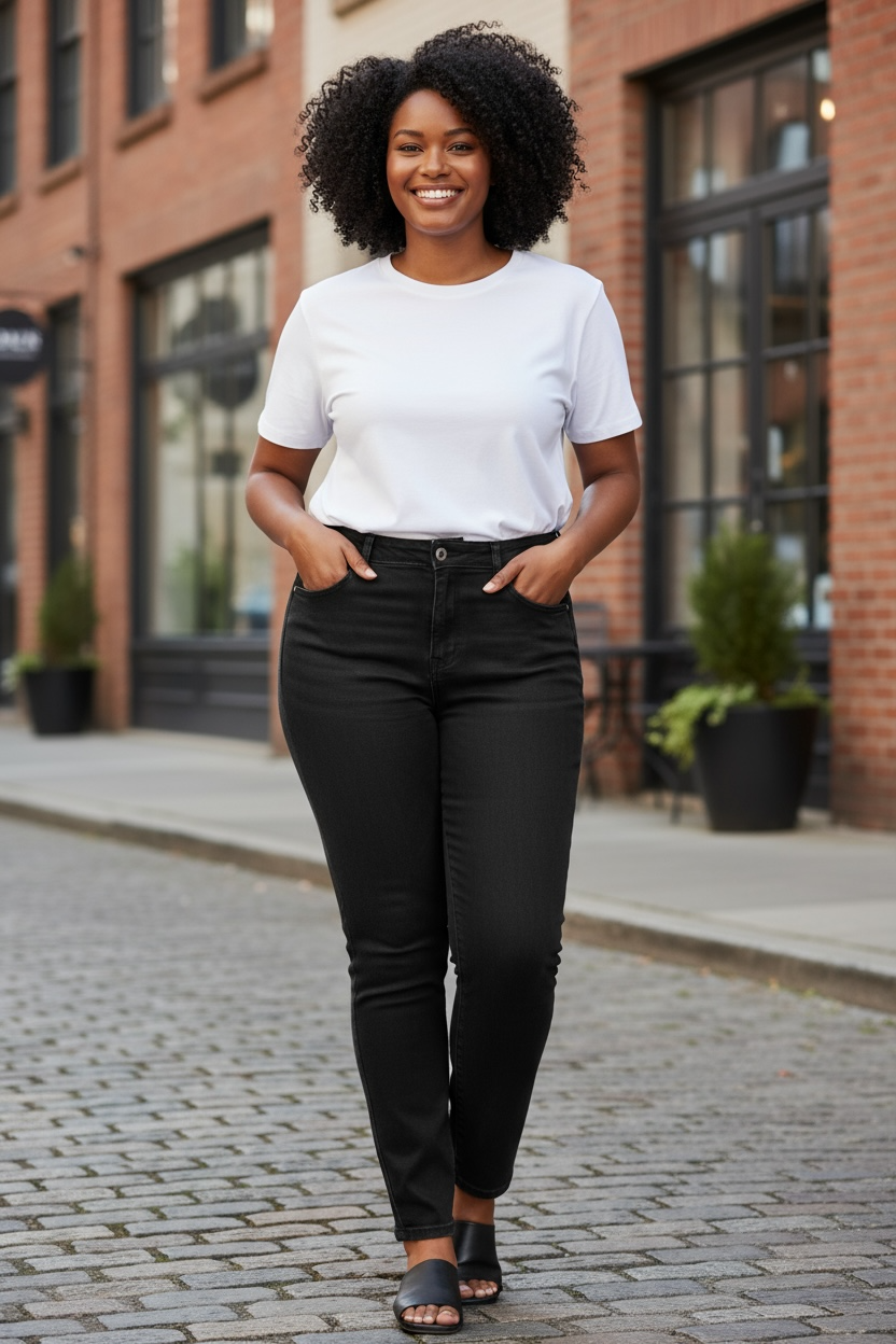 Judy Blue women’s Skinny Fit Jeans Size 15/32 Black