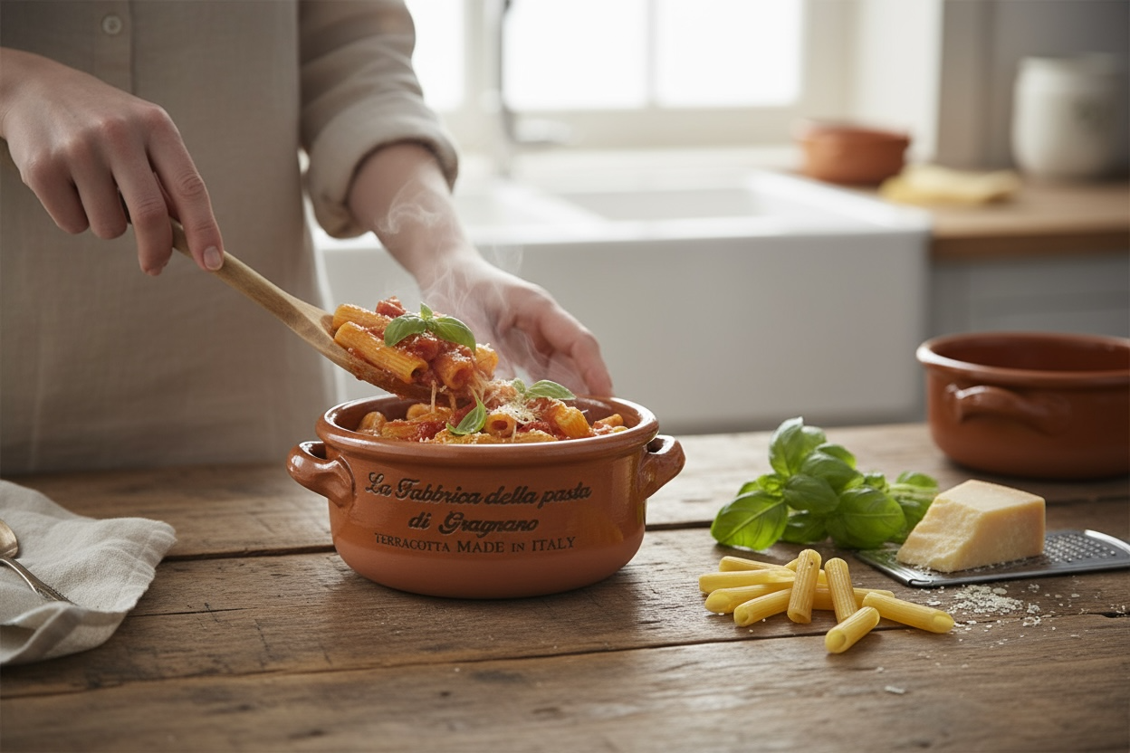 La Fabrica Della Terracotta Pasta Bowls 3 Set