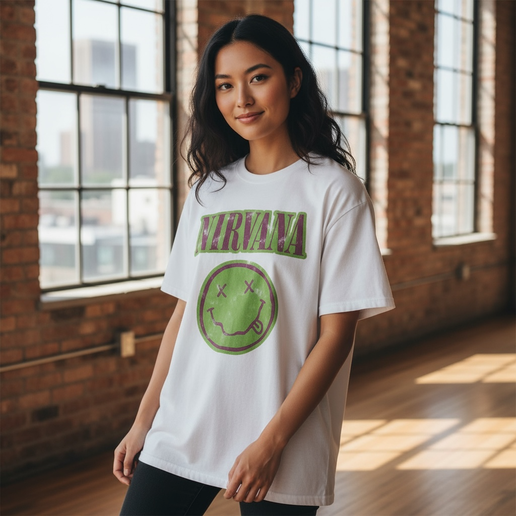 Nirvana Brand Nirvana Tee Shirt Women’s Medium