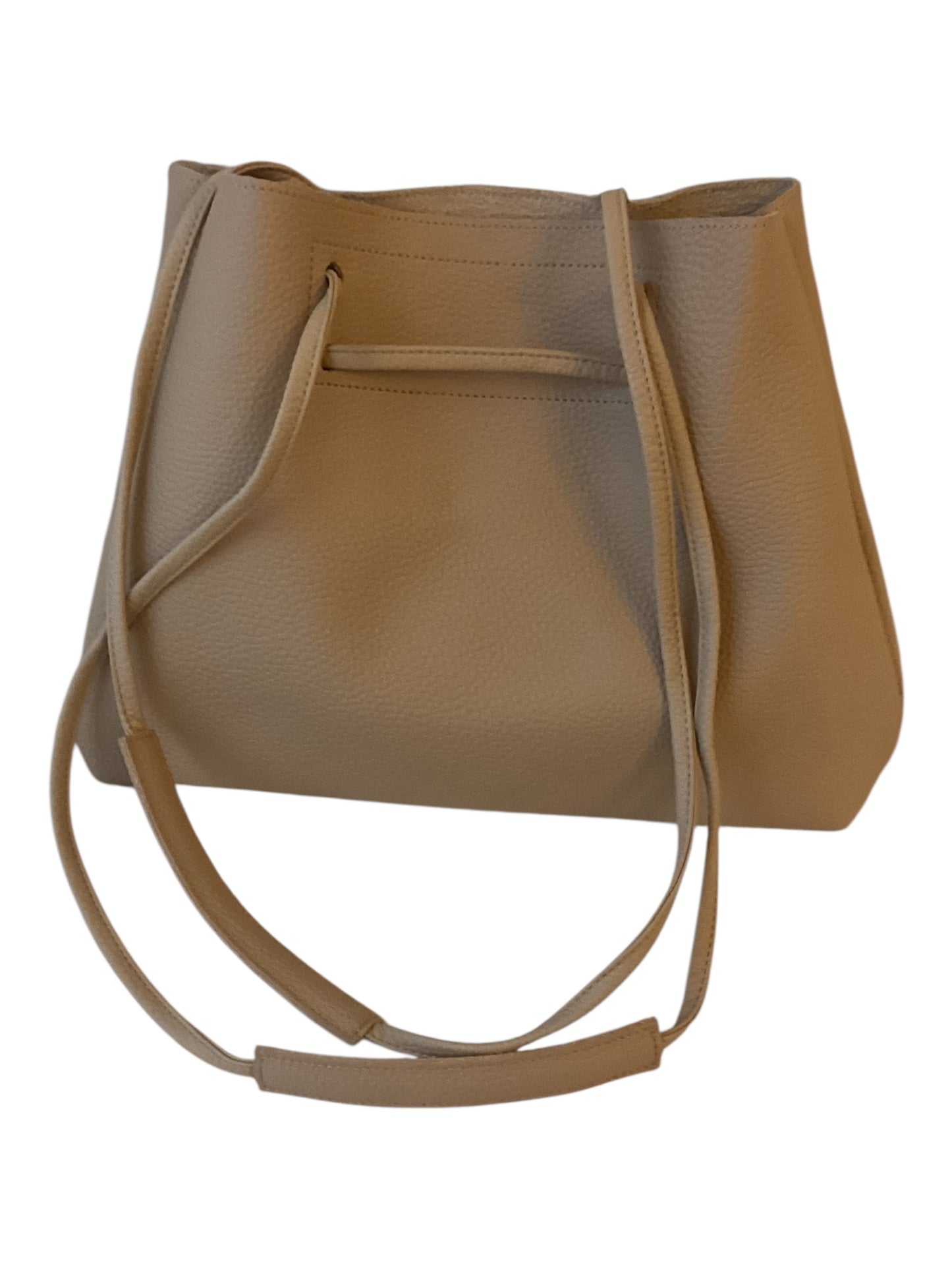 8 Other Reasons Vegan Leather Slouchy Crossbody Purse | Women’s Tan Everyday Shoulder Bag