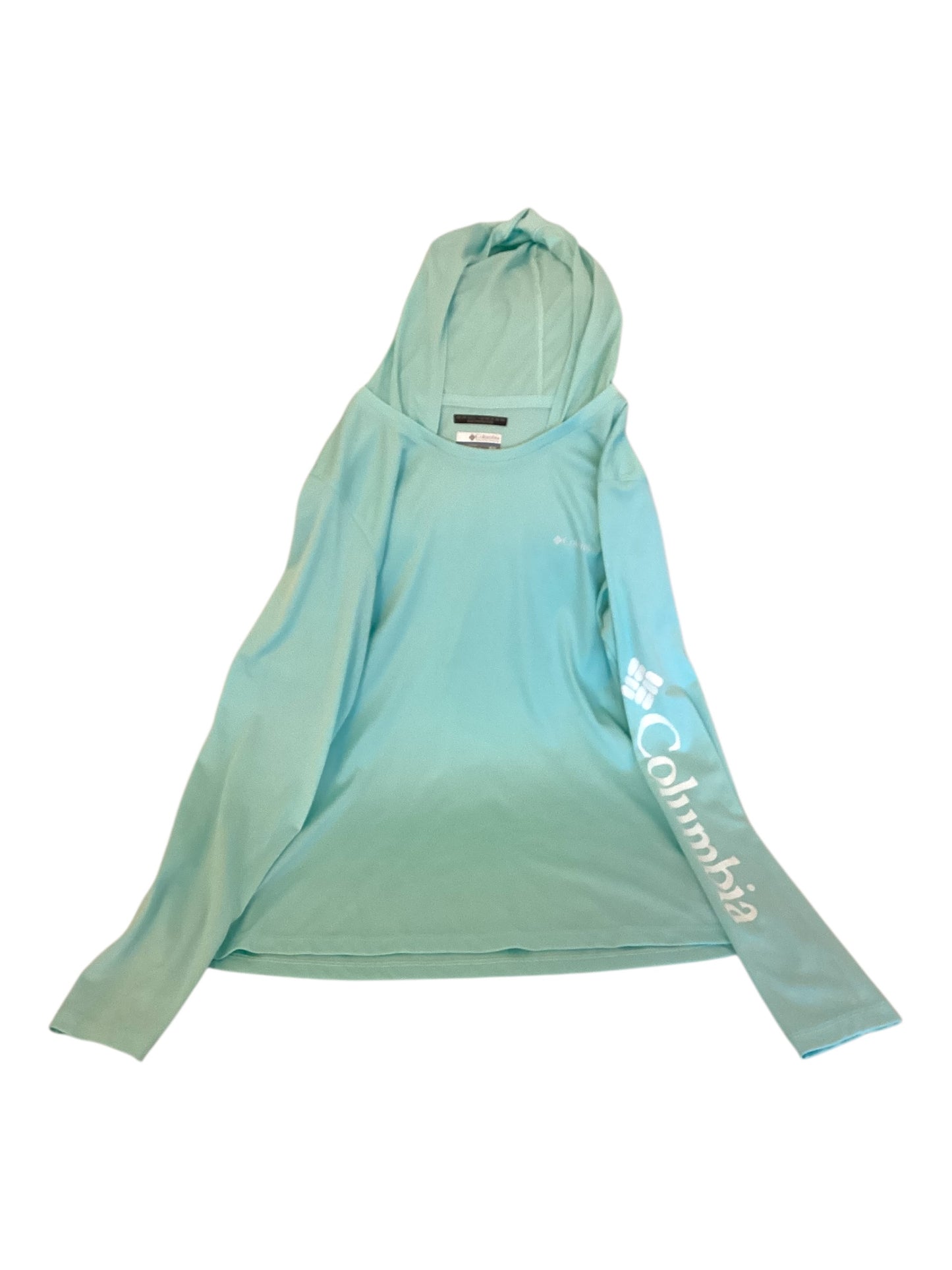 Columbia Omni-Shade Women’s Hoodie – Teal | Size Medium