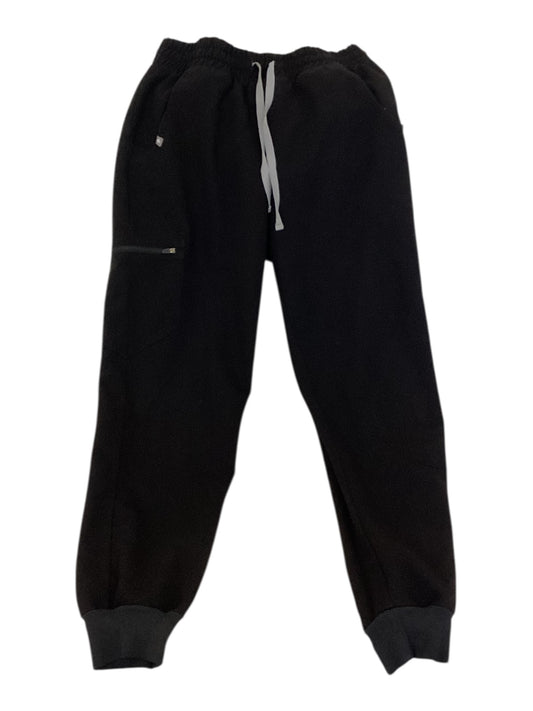 Women’s Black FIGS Technical Collection Jogger Scrub Pants Size Small – Performance Medical Wear | Modern Fit