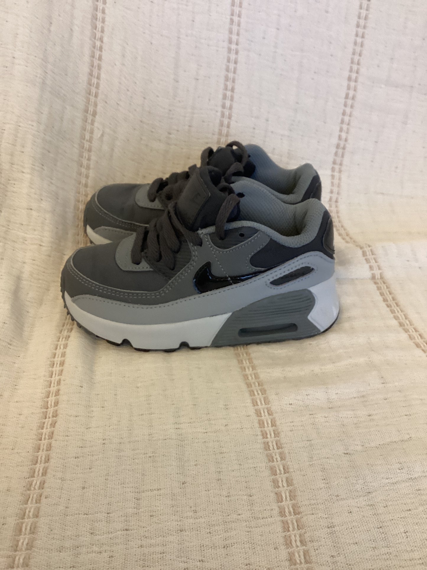 Toddler Kids Nike Air Max 90 LTR Anthracite/Black Dark Grey (9C)