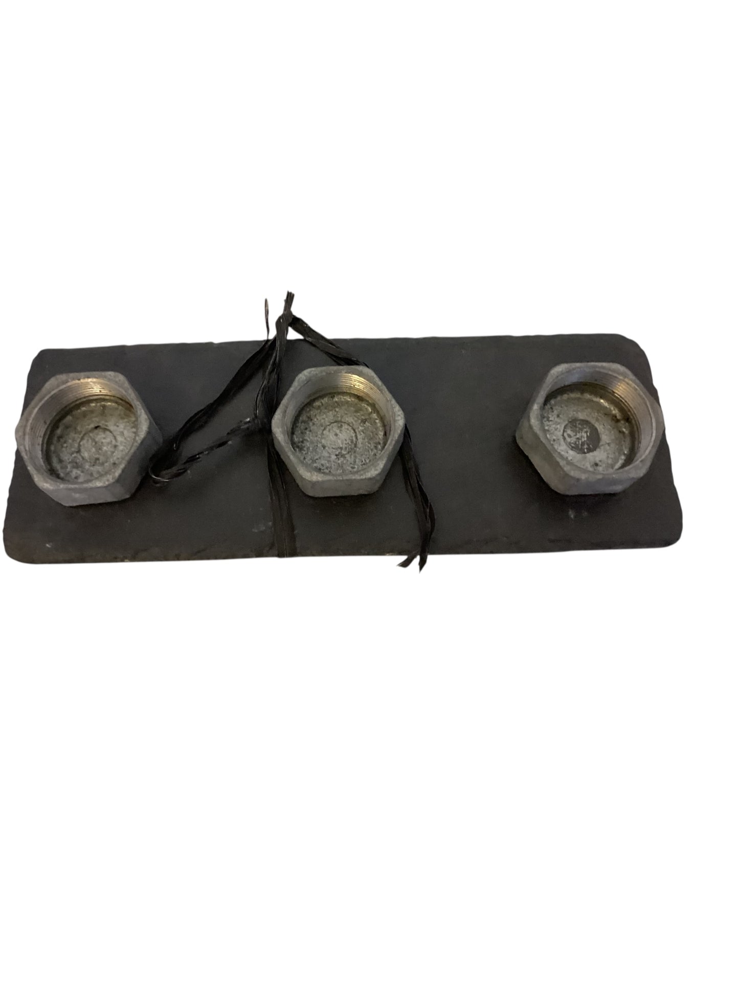 Slated Trio Candle Slate Set – Handcrafted in Dublin, Ireland