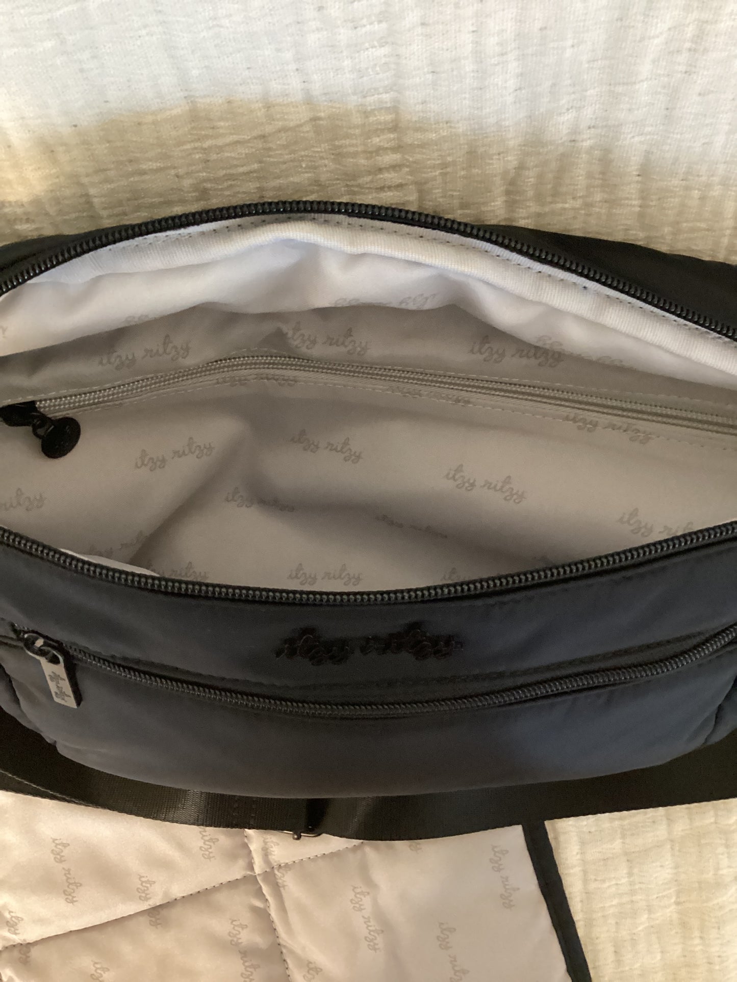 Itzy Ritzy Fanny Pack and Crossbody Diaper Bag