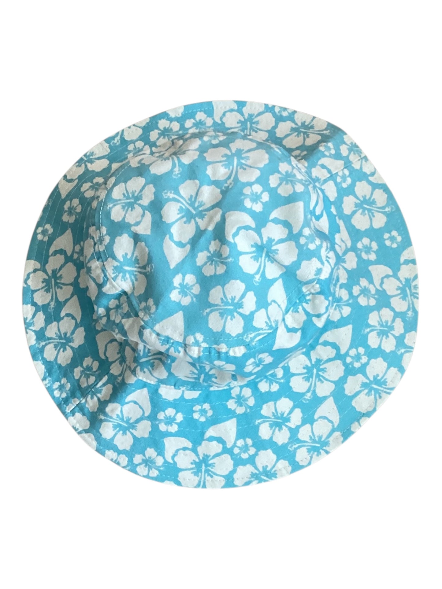 Hibiscus Floral Print Bucket Hat