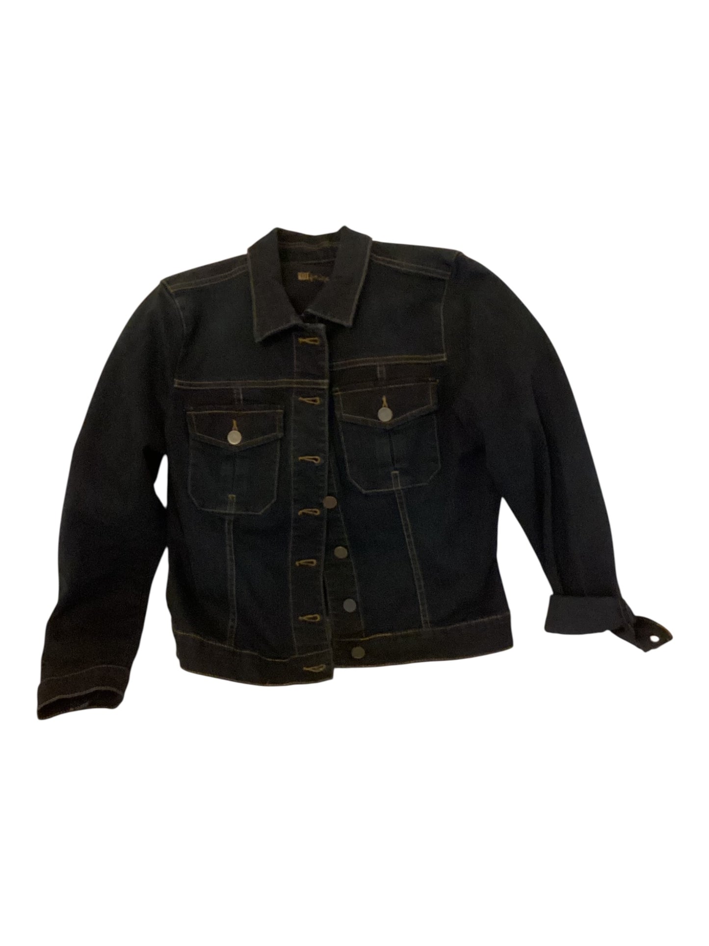 Kut from the Kloth Amelia Denim Jacket – Women’s Size Large Dark Wash Jean Jacket