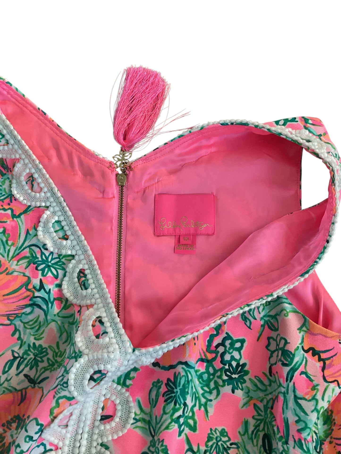 Lilly Pulitzer Zoya Romper Women’s Size 10