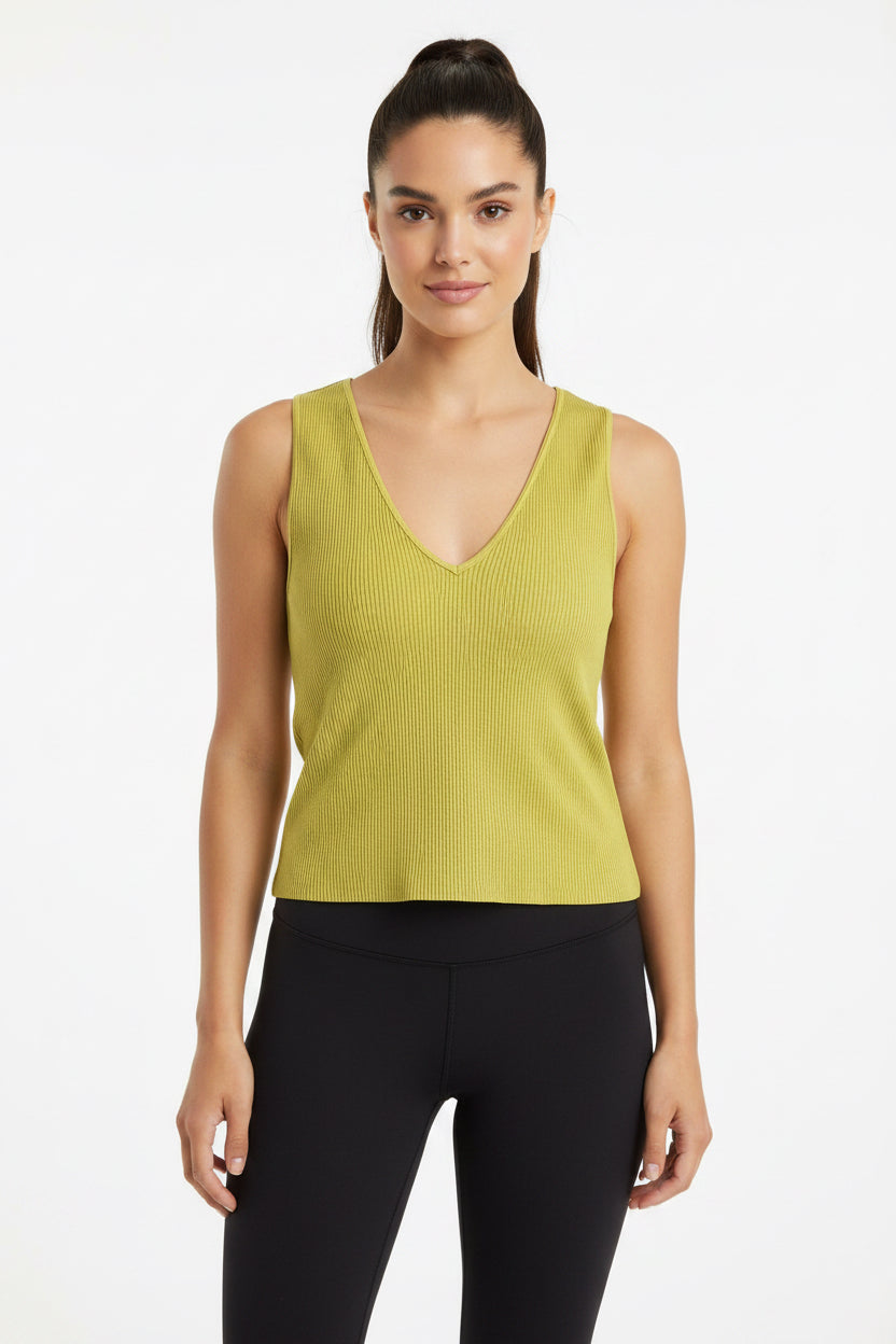 NikiBiki V-Neck Crop Tank Top for Women