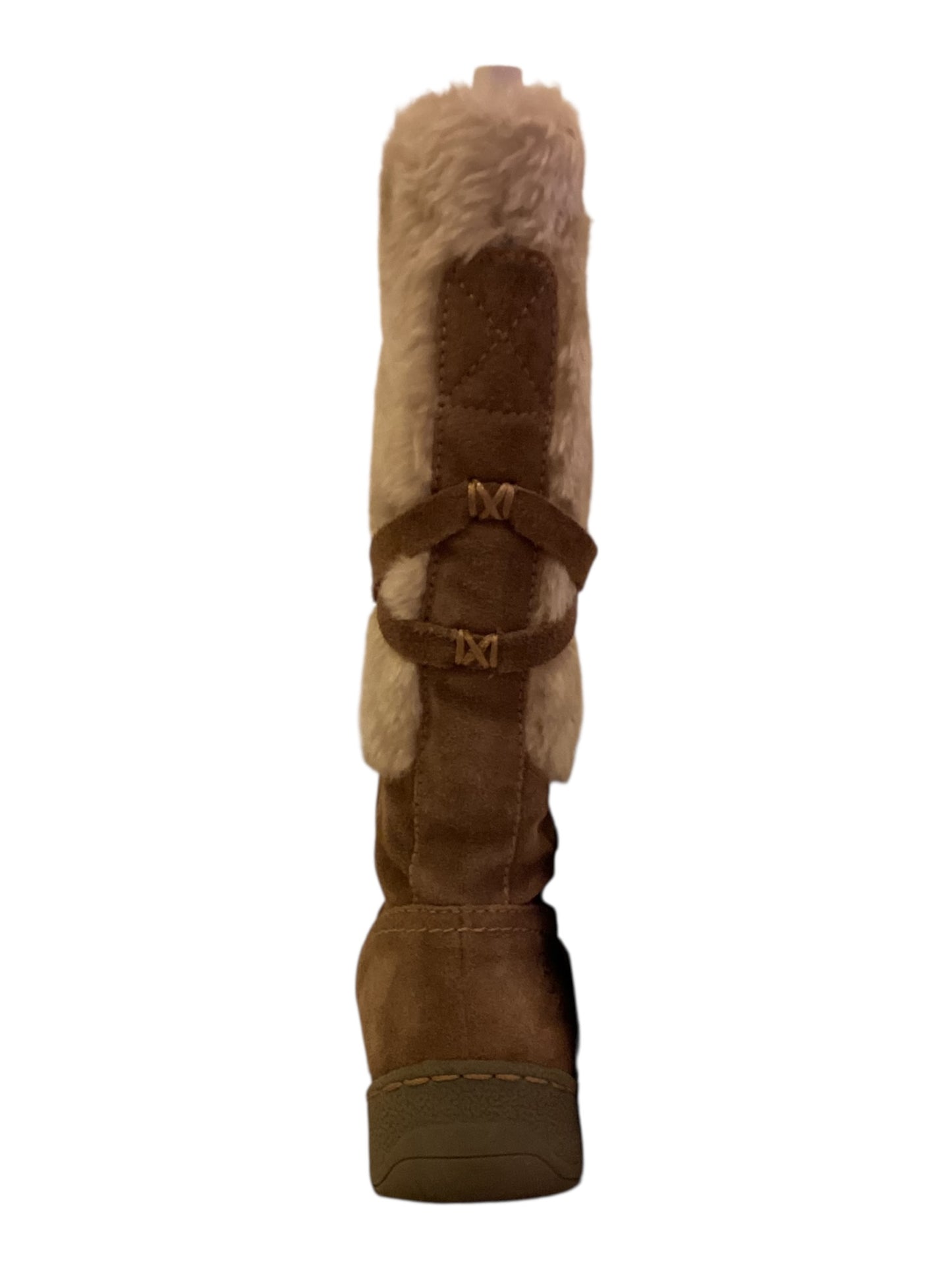 Baretrap Eventure Women’s Taupe Suede Boots – Size 7.5 Comfortable Casual Boots