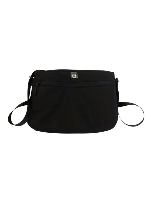 Lululemon Black Everyday Side Bag | Sleek Crossbody | Minimalist Athleisure Accessory