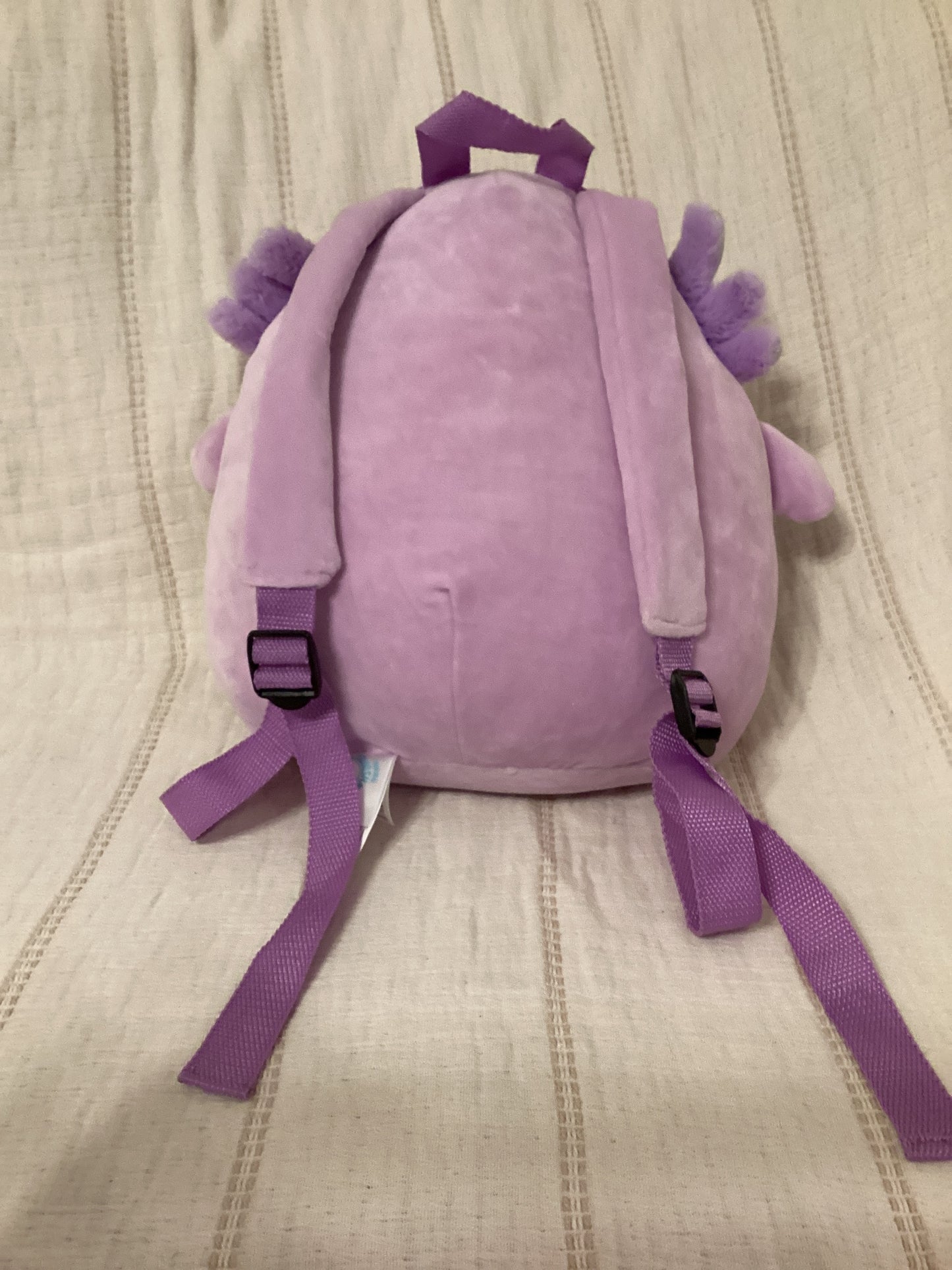 Squishmallow 12” Monica Purple Axolotl Backpack