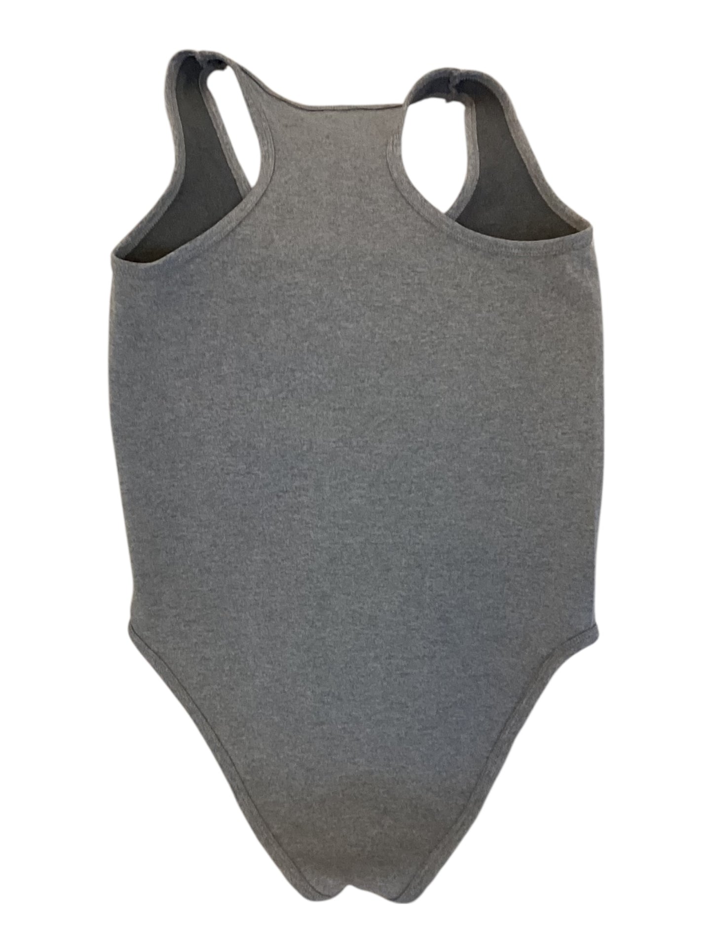 Zenana Outfitters Gray Bodysuit – Women’s Size Small | Soft Stretch Basic Layering Top