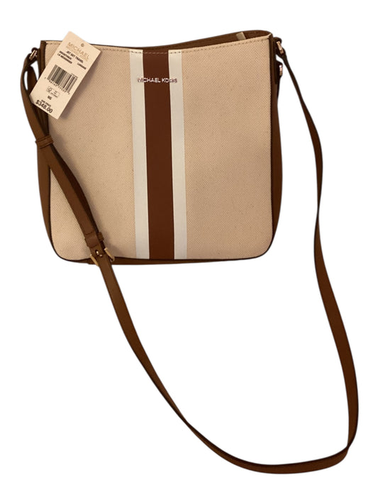 Michael Kors Jet Set Travel Large Tote Bag – Brown Multi Stripe Women’s Purse